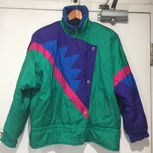 VINTAGE ANDY JOHNS COLORBLOCK JACKETS SIZE M